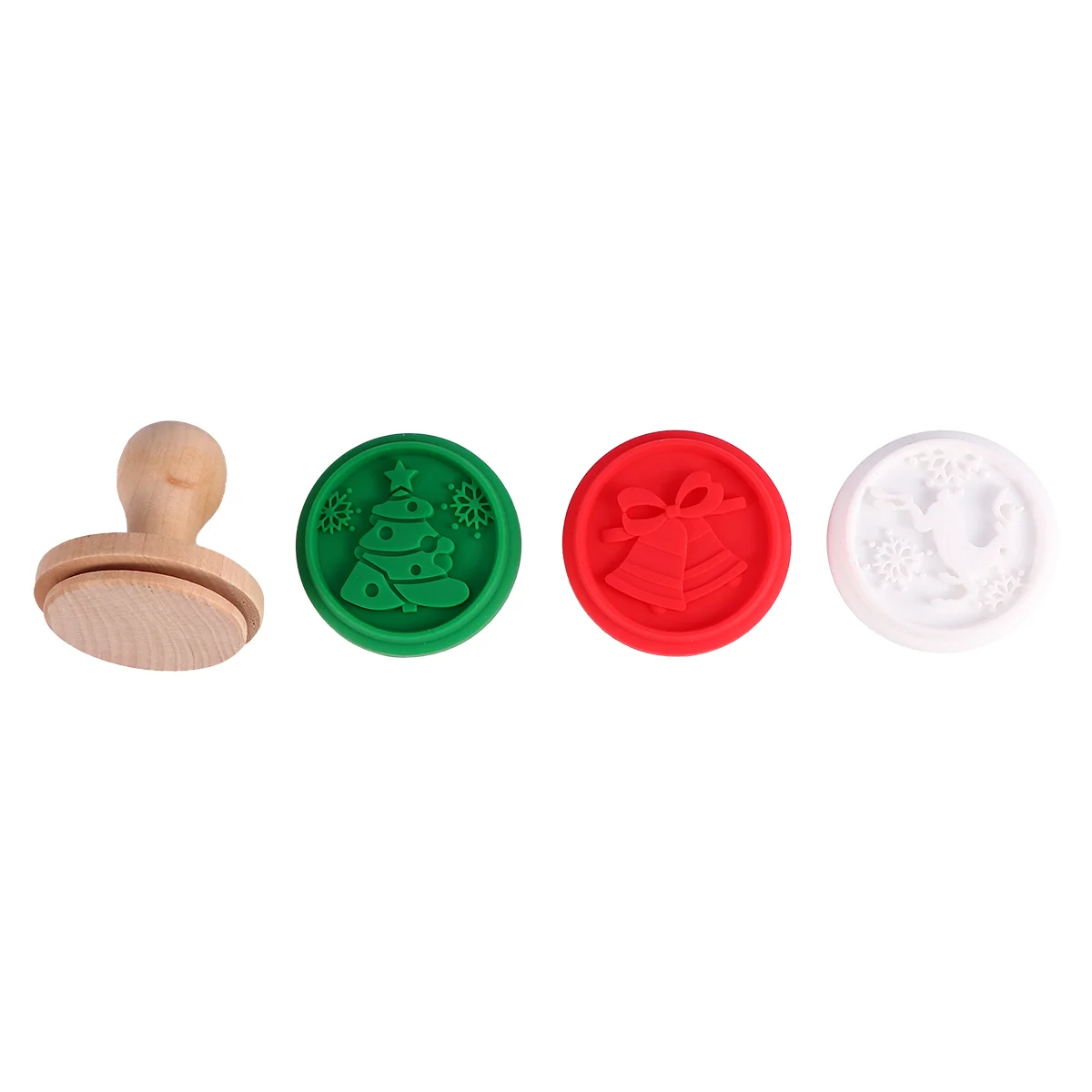 

Christmas Cookie Stamper Biscuit Stamp Stampers Stamps Fondant Made Pastry Plungers Vintage Tools Embossing Letter Wood Silicone
