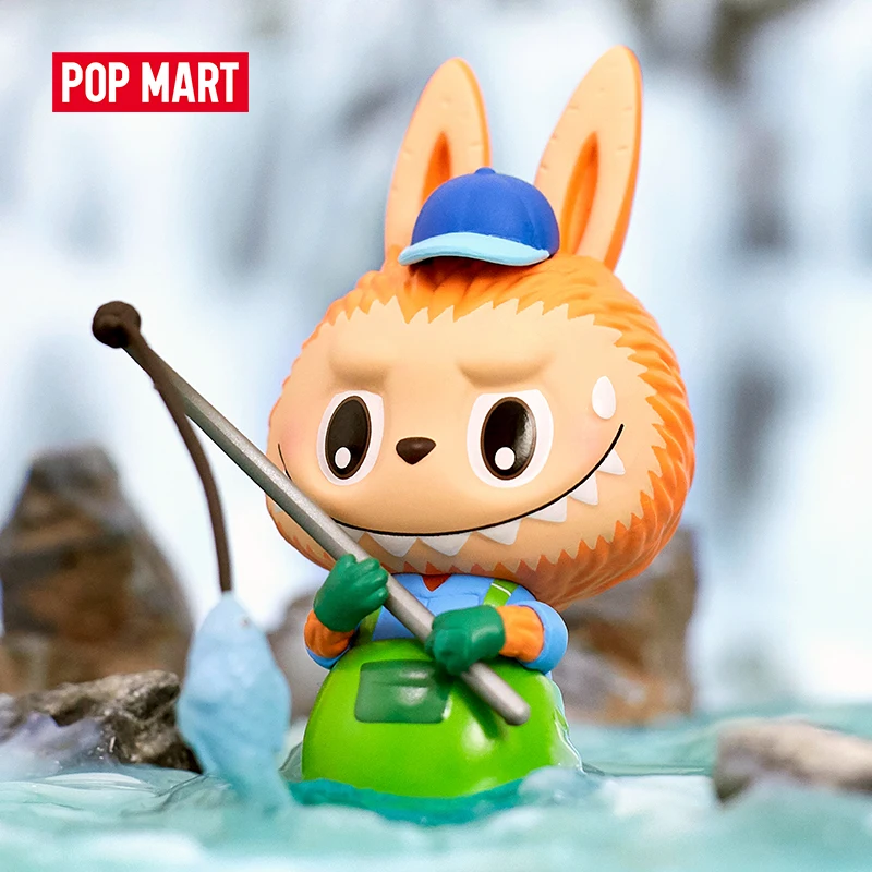 

55 игрушек POP MART LABUBU, монстры, походная серия, коллекционная кукла, кавайные животные, виниловые игрушки, фигурки, подарок на день рождения
