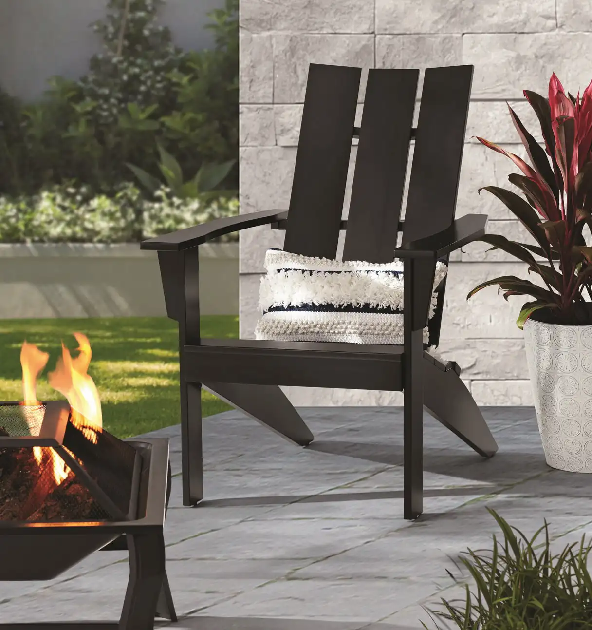 Modern Wood Outdoor Adirondack Chair