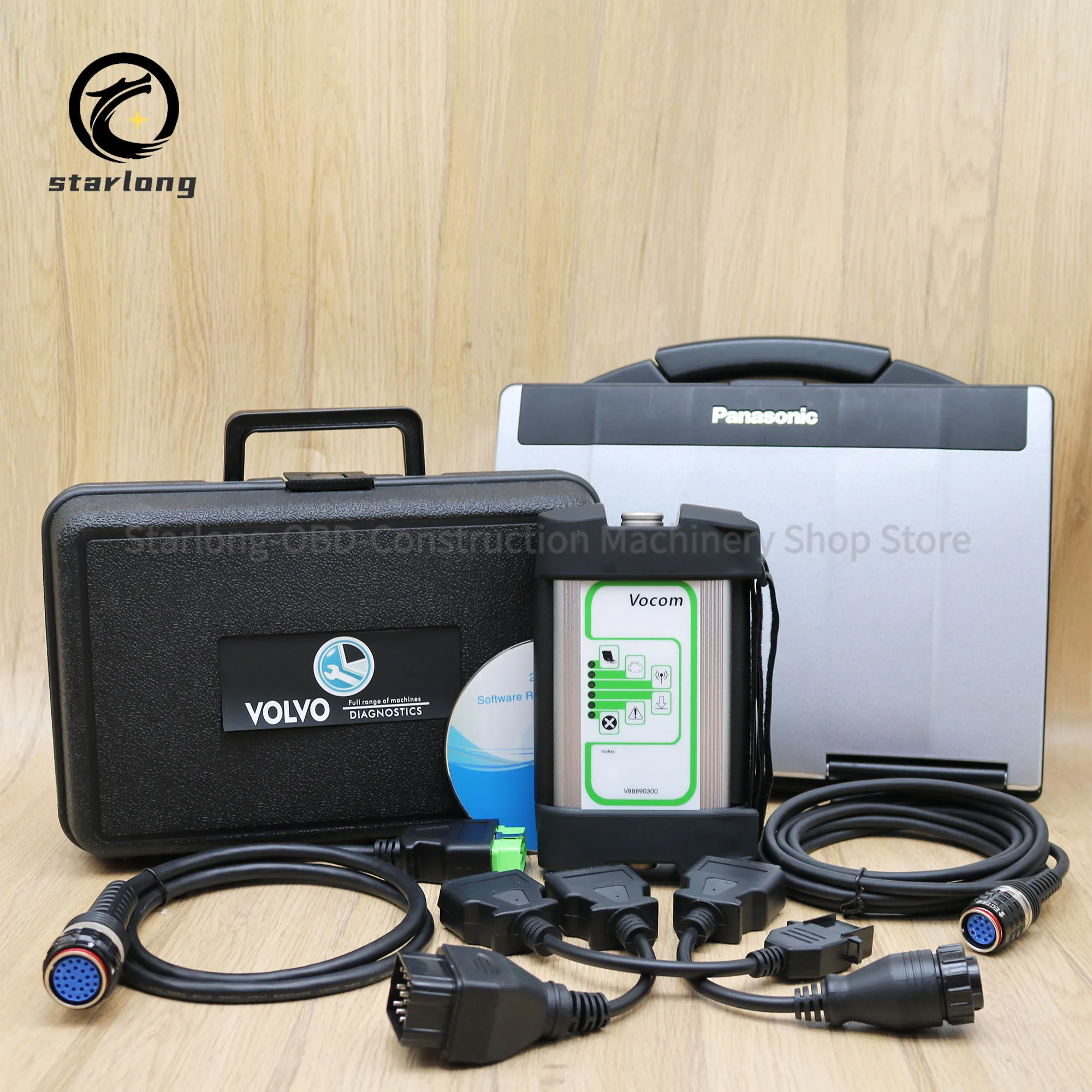 Тяжелый грузовик ДЛЯ Volvo vocom 88890300 диагностика грузовика UD Для Mack диагностики