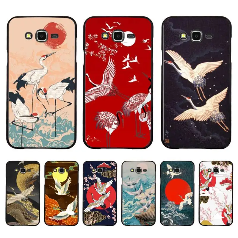 

MaiYaCa Crane Phone Case for Redmi 8 9 9A for Samsung J5 J6 Note9 for Huawei NOVA3E Mate20lite cover