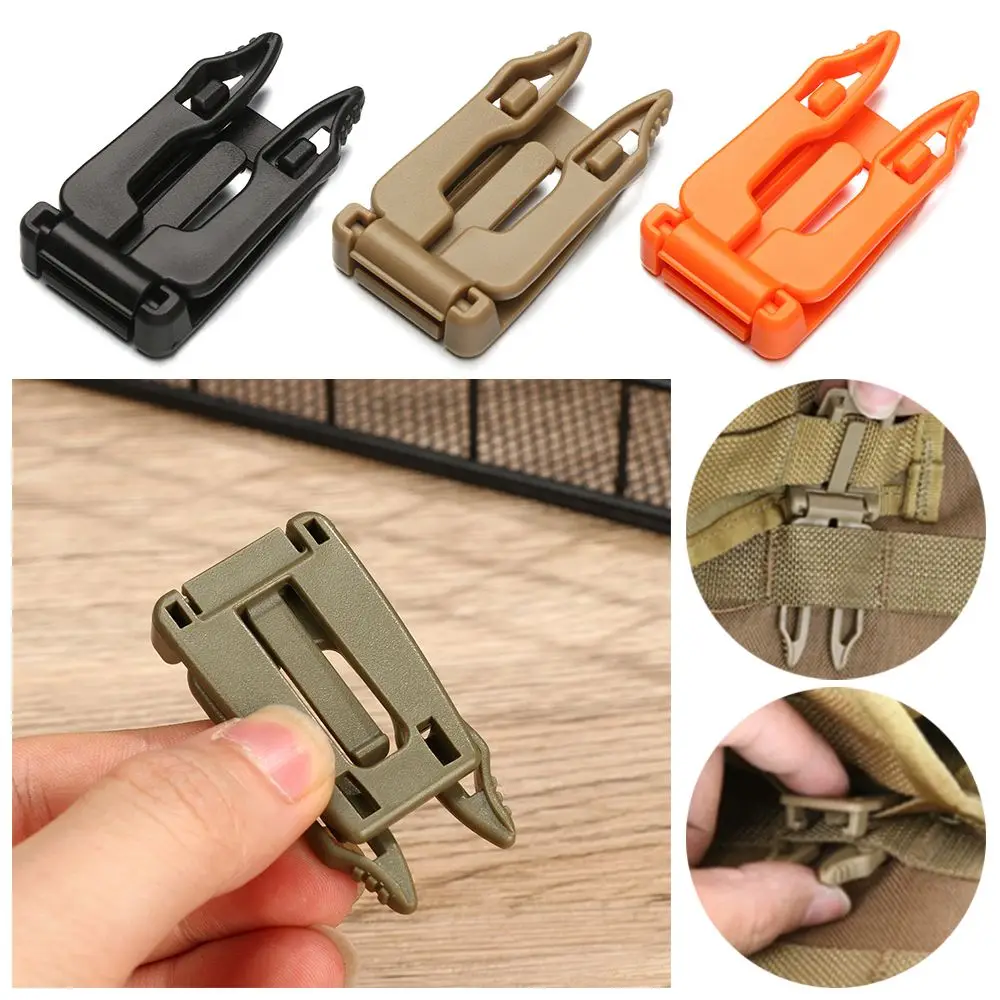 

Web Carabiner Camping Equipment Camping Bag Buckle Multipurpose Buckle Backpack Webbing Clip MOLLE Tactical Strap