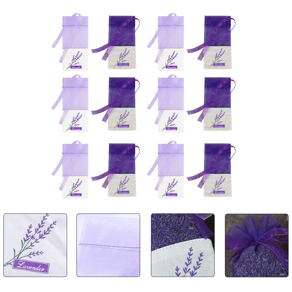 

Bags Lavender Sachet Emptysachets Bag Pouches Favor Party Drawers Dried Closet Gift Small Wedding Scent Freshener Drawstring