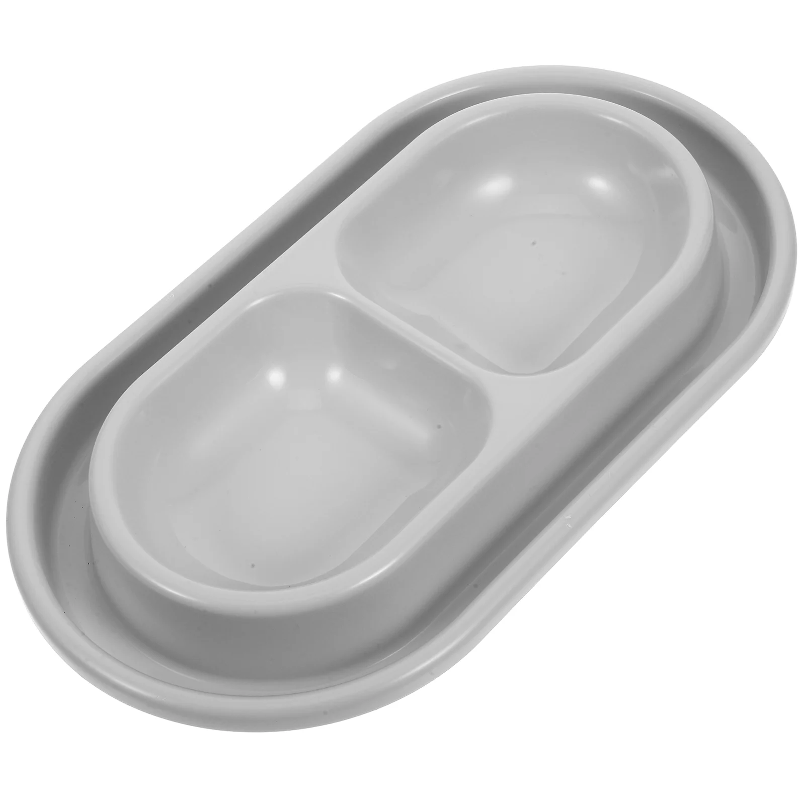 Миски для кошек с защитой от мусора домашних животных и блюда бродяга синие