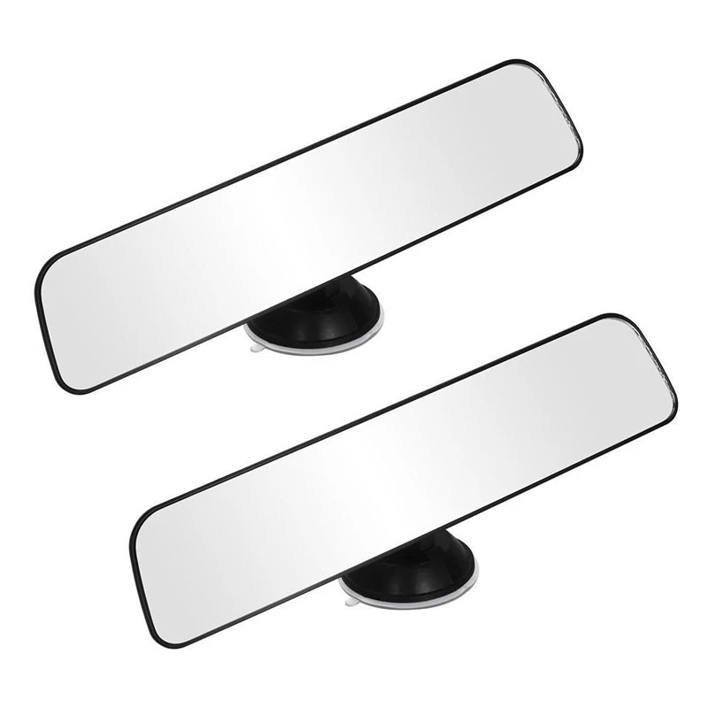

2 шт., Панорамное зеркало заднего вида с креплением на присоске