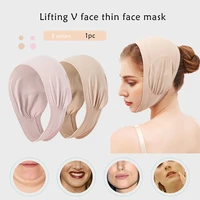 2 colors v face beauty sleeping face slimming mask breathable elastic tighten chin anti wrinkle bandage facial beauty tools