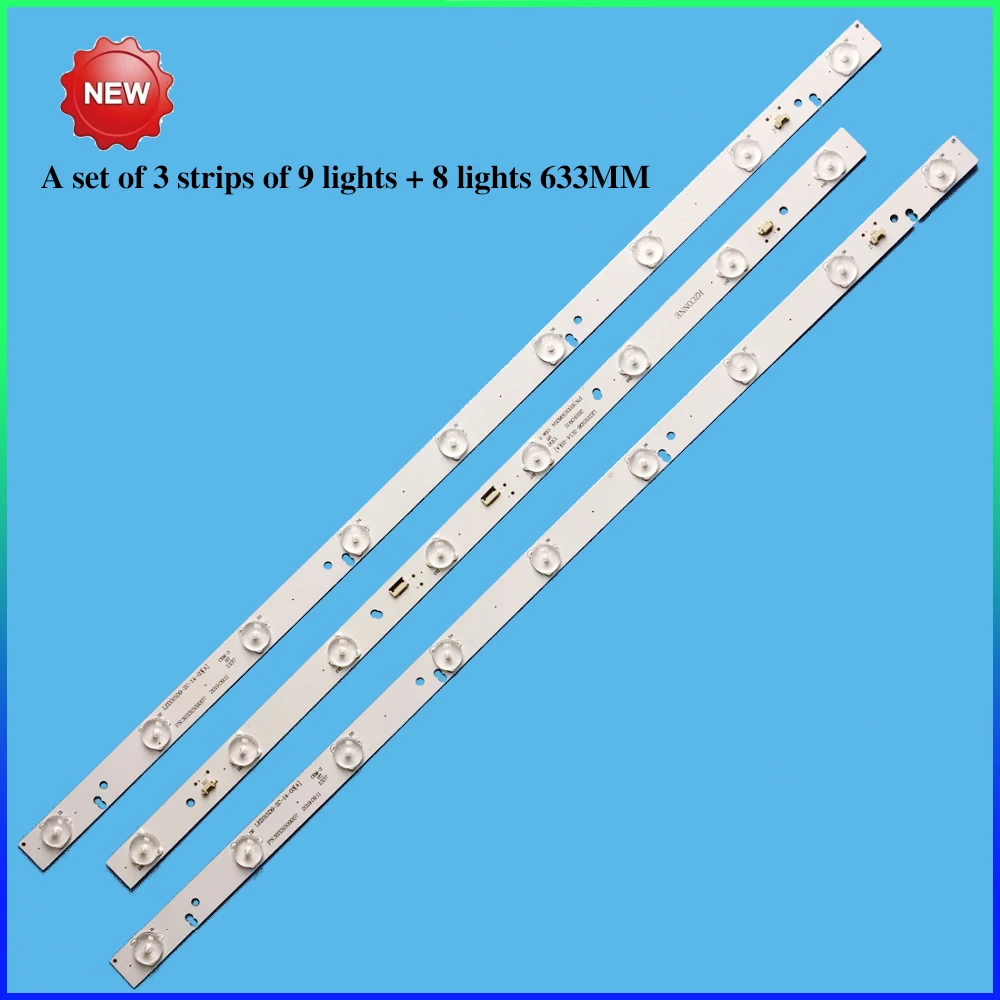 Светодиодные ленты 9 + 8 9LED s led 315D9-ZC14-03(A) LED 315D8 для TCL Haier LE32F8210 32EU3100 LD32U3100 LE32MXF5 T32P11