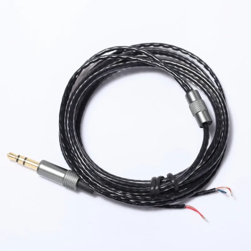Фото Koceta DIY ПВХ OFC шнур замена кабеля для наушников ремонт HiFi аудио наушники гарнитура кабель обслуживание провод 1,2 м для AKG K420 №2