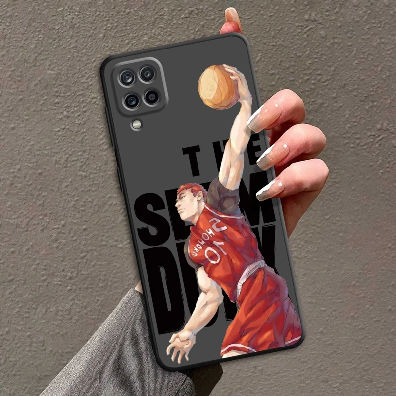 

For Samsung A50 A70 A04 A10 A03 A20e A12 A13 4G 5G A11 A30 A02s A14 A40 A03s A03 A04s A04e Coque Case Slam Dunk Basketball