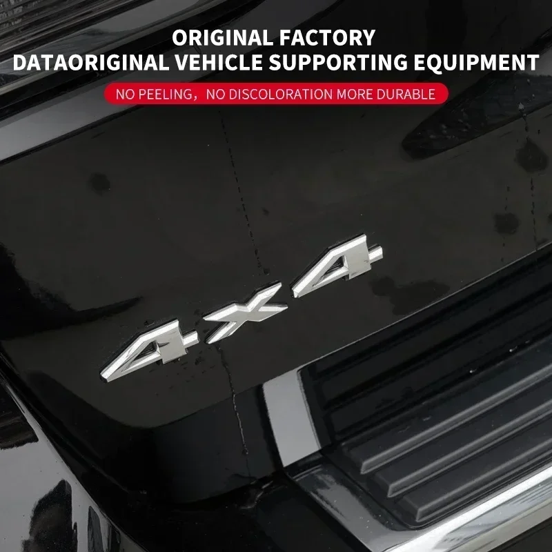 3D металлический логотип 4x4 эмблема багажника автомобиля значок наклейка для Toyota