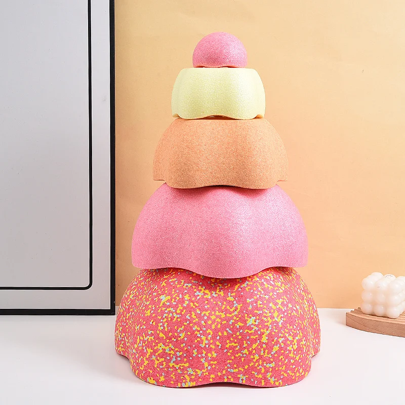 어린이 균형 Stapstones 장난감 감각 통합Foam 장난감 Stapstenenen 스포츠 균형 장난감