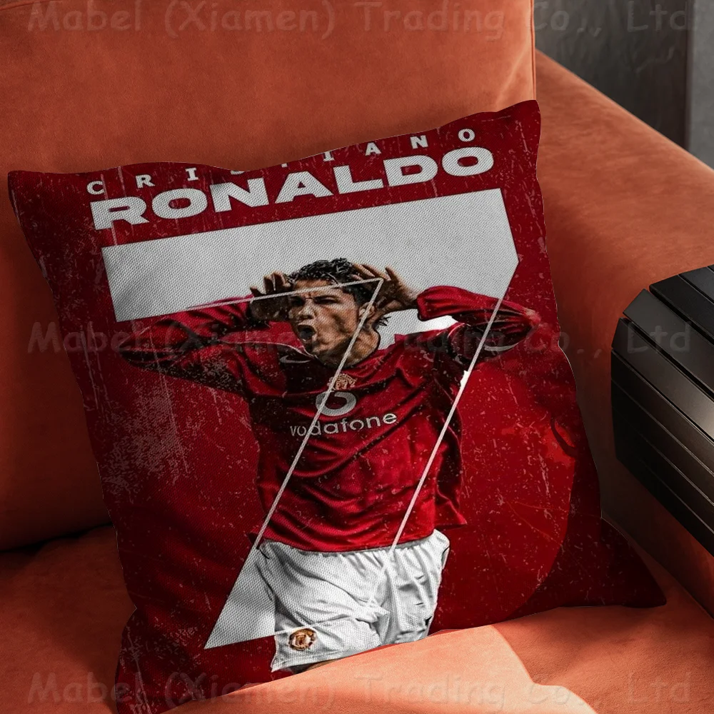 Португалия Супер Футбольная Звезда CR7 Криштиану Роналду Наволочка Toon Подарочный