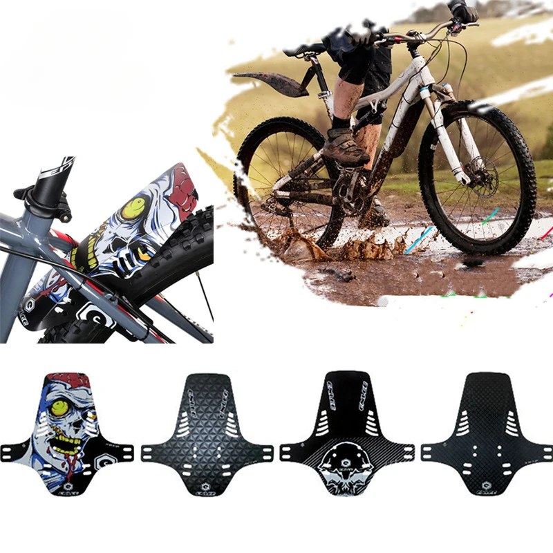 

Fender, rain shield, various colors and patterns, bicycle, mountain bike, front and rear riding travel protection equipment.