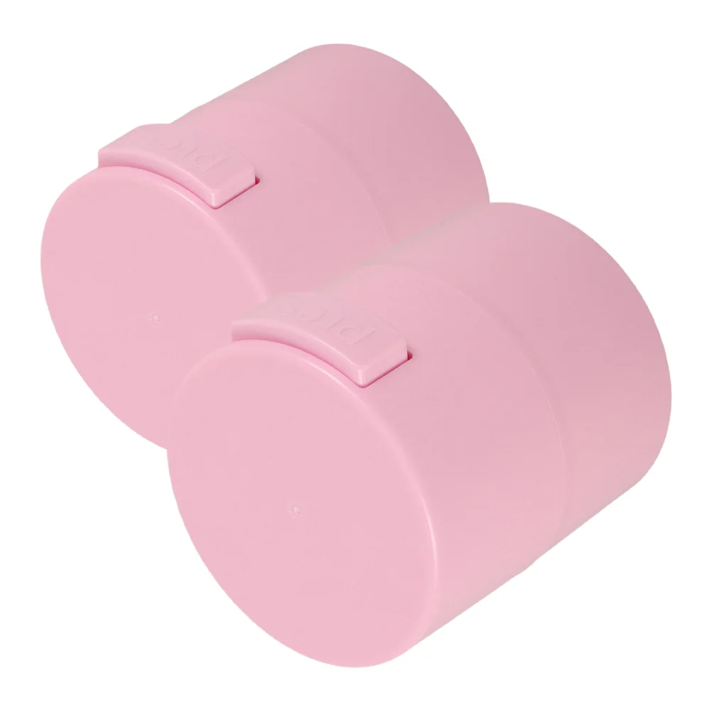 Банка для хранения клея наполнители завивки ресниц белые вакуумные контейнеры