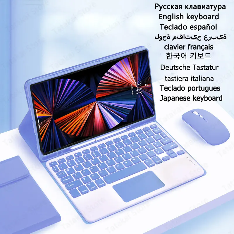 

Keyboard for Housse iPad Air 2 Case 9 7'' for iPad 6th Keyboard Case 2017 2018 5th 6th Generation Pro 9.7 inch Funda Teclado