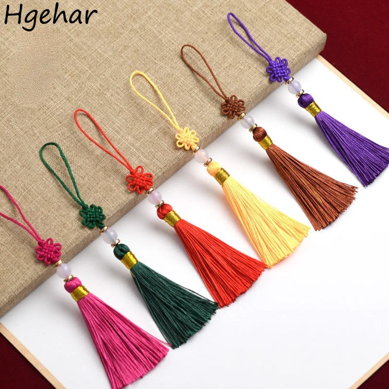 

Tassels Ornaments Mini Design Knot Tassel Pendant Chinese Artistic Fashion Handicraft Diy-accessories Decorative Traditional New