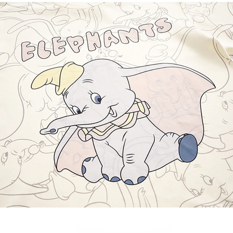 Disney M-3XL Loose 2 Pieces Set Pajamas for Women Summer Sleeveless Top with Shorts Cotton Soft Sleepwear Ladies Casual Outfits