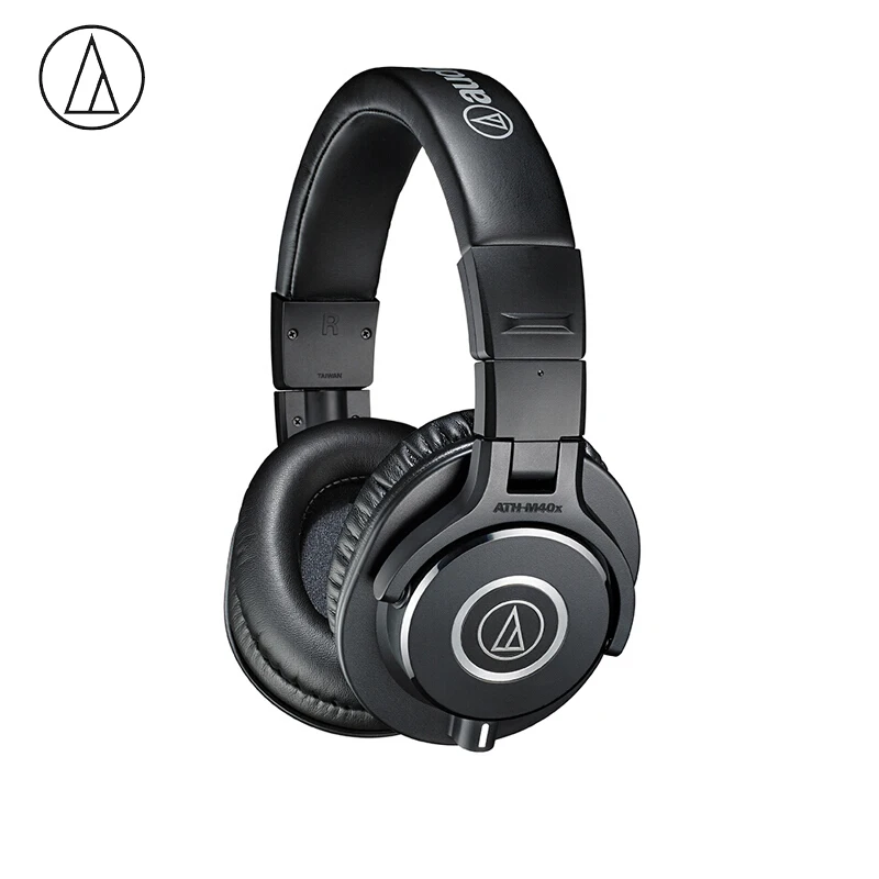 

Original Audio Technica ATH-M40x Professional Monitor Headphones Over-ear Headsets HiFi Foldable Earphones W/ Detachable Cables