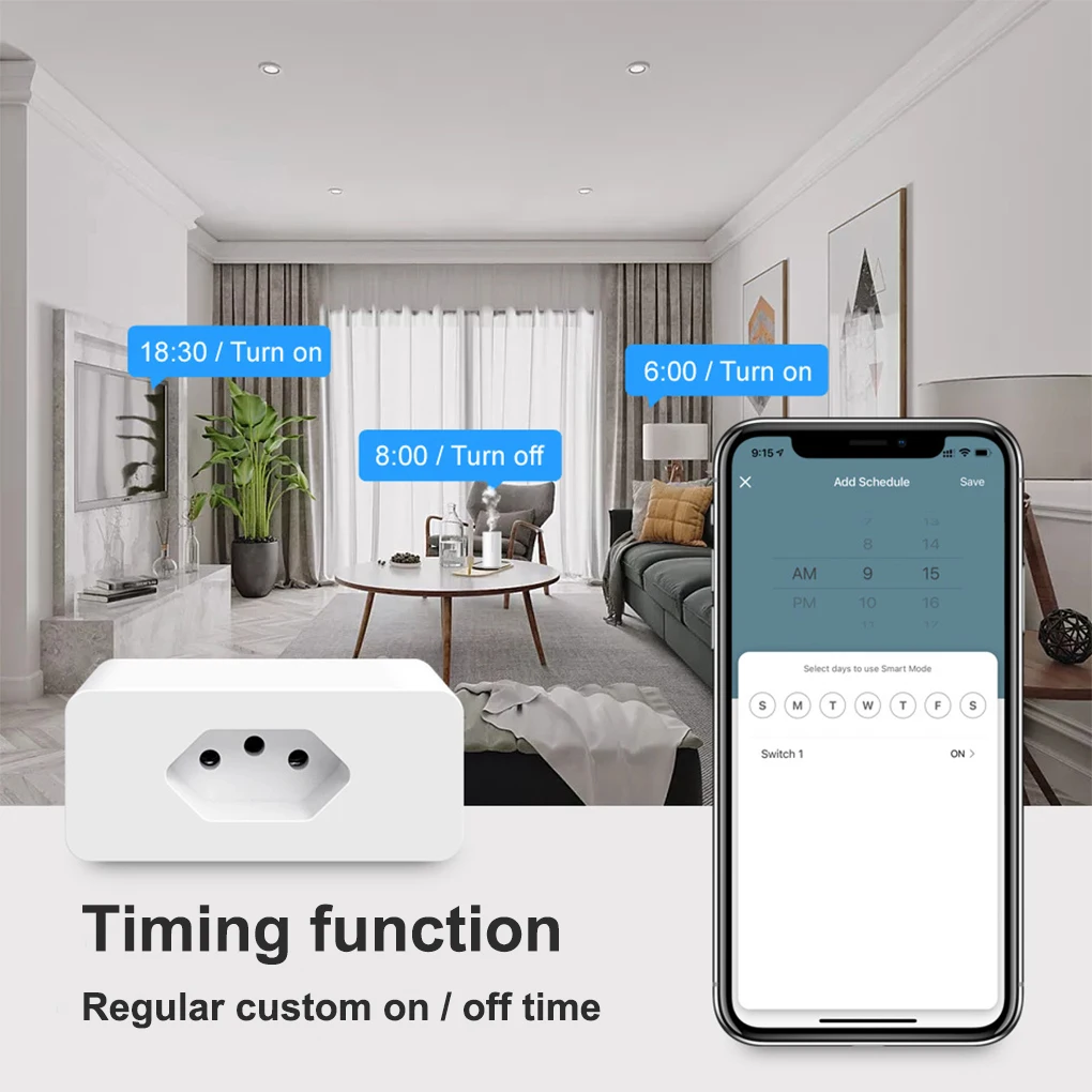 Умная розетка с голосовым управлением и Wi-Fi 16 А | Строительство ремонт