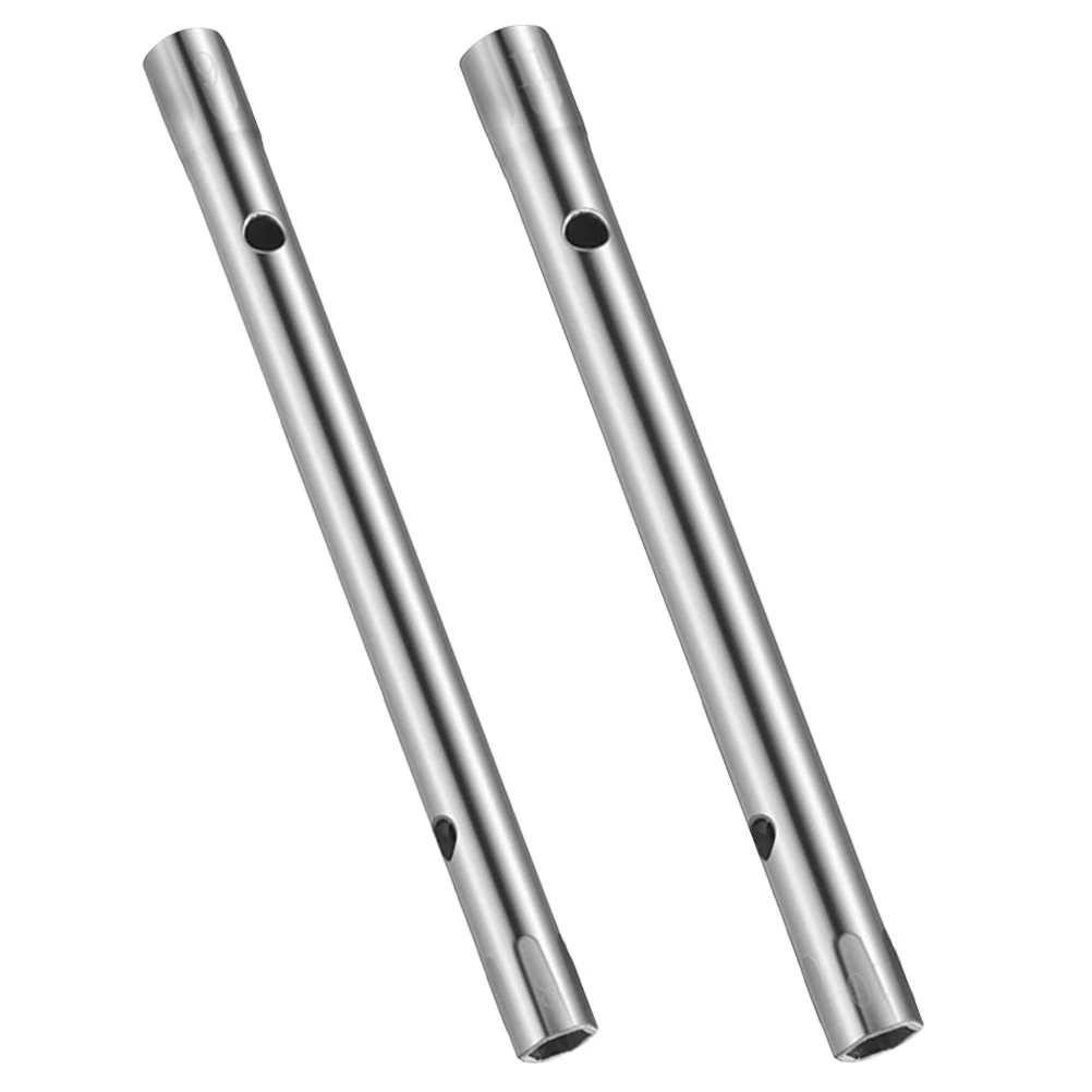 

2 Pcs Nuts Sleeve Tools Socket Sleeve Maintenance Wrench Hot Cold Removal Stainless Steel Tap Installing Plumbers