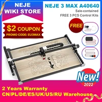 neje 3 max a40640 laser engraver for metal laser printer cutter engraving machine tool cnc wood cutting machine diy logo mark
