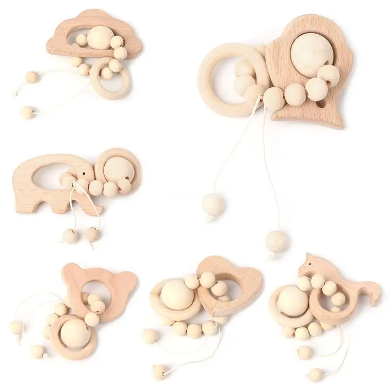 

Деревянные Прорезыватели для зубов в форме животных