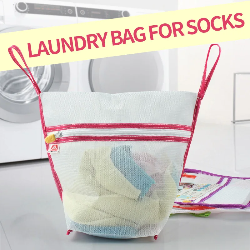 

Socks Laundry Bags laundry does not get tangled and it guards clothes from damage Polyester Nylon Laundry Net Washing mes Small