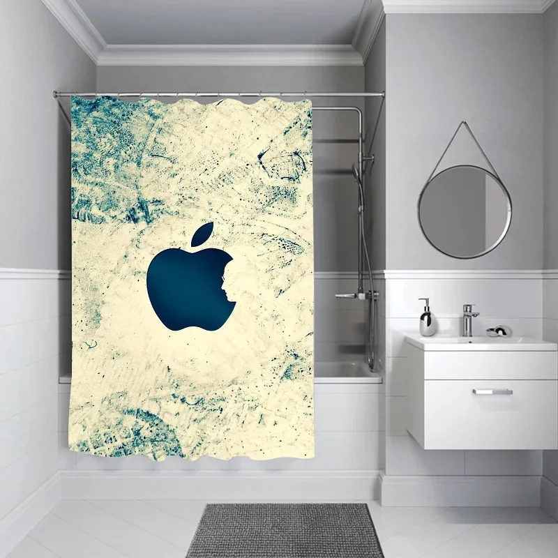 Водонепроницаемая Занавеска Для Душа A-pple Design В Ванной Комнате С Устойчивостью К
