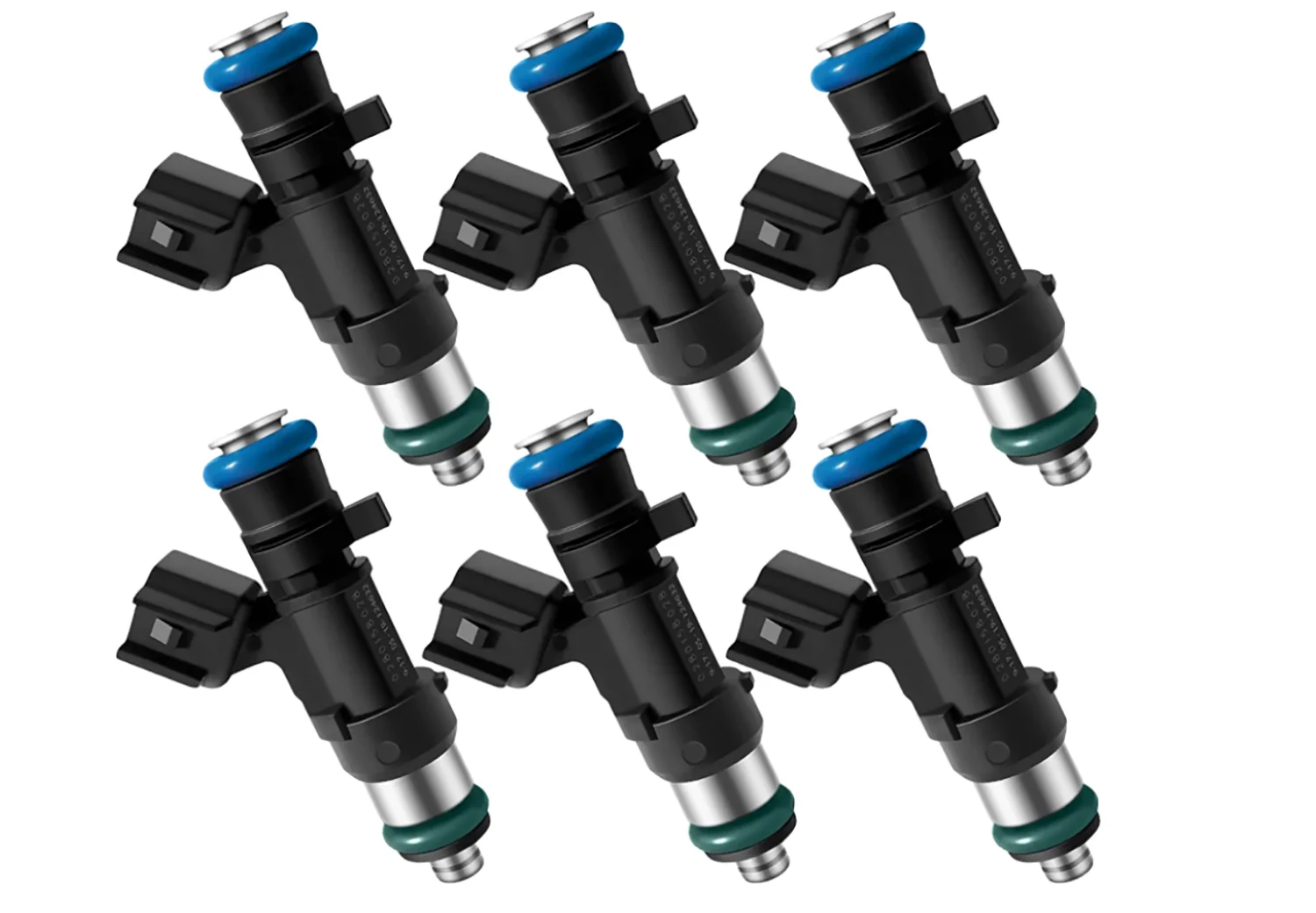 

Набор из 6 топливных форсунок 0280158028 04591986AA для Dodge Chrysler 300 V6 2.7L 3.5L