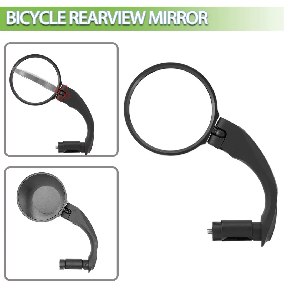 

Зеркало заднего вида для велосипеда, 1 шт., велосипедный прозрачный широкодиапазонный отражатель заднего вида, велосипедное регулируемое зеркало заднего вида на руль, левое и правое