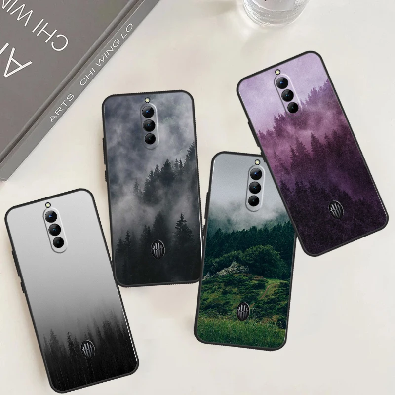 Чехол с рисунком лесного облака для Nubia Red Magic 9 Pro Plus чехол 6R 6 7 6S 7S Cover For Redmagic 8 8S