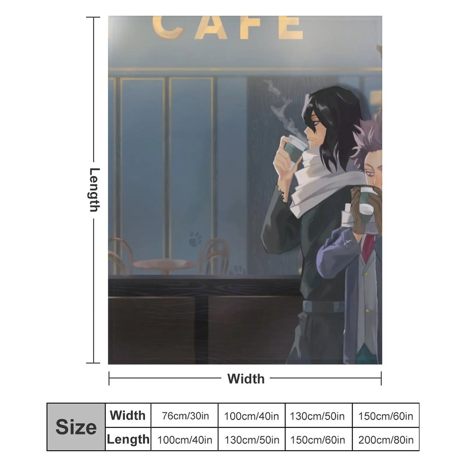 Одеяло для кафе Aizawa and Shinsou Cat летние рождественские украшения одеяла