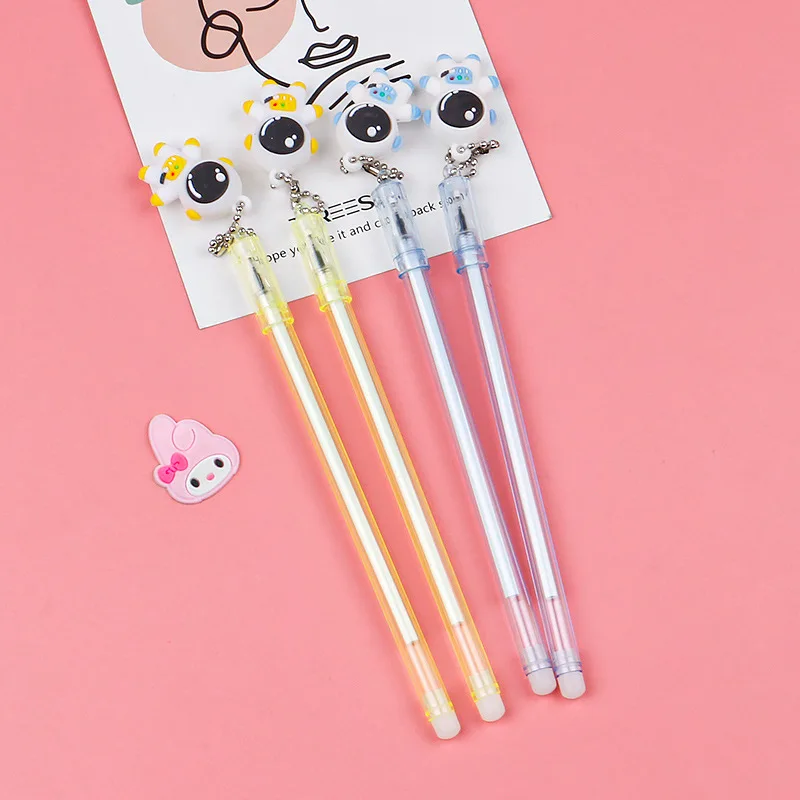 Ceny 24 Pcs Astronaut Pendant Gel Pens Star 0.5mm Full Needle Black Ink Pens Student Office Accessories Back To School Kup 24 Pcs Astronaut Pendant Gel Pens Star 0.5mm Full Needle Black Ink Pens Student Office Accessories Back To School