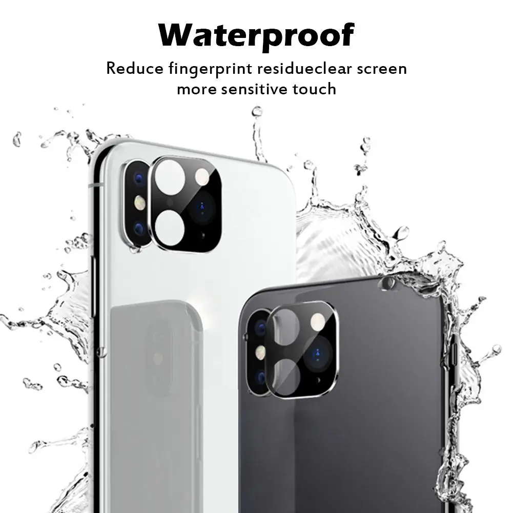 

Прочная крышка объектива многофункциональная для iPhone 11 Защитная крышка металлическая стеклянная пленка для объектива камеры для iPhone X XS Max