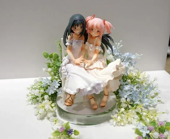 Фото 1/8 аниме Puella Magi Madoka Magica Kit kawaii Resin GK DIY Белая сборка GK Модель Статуя Игрушки куклы Коллекция Подарки №3
