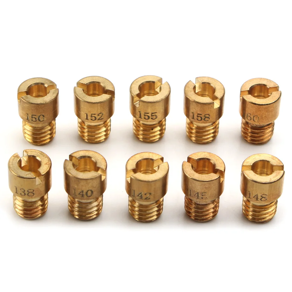 ​ 10 шт. новый мотоцикл M5 насадка впускной карбюратор основные форсунки запасные