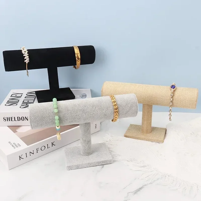 Бархатная Подставка Для Ювелирных Изделий Держатель Цепочки Волос Органайзер