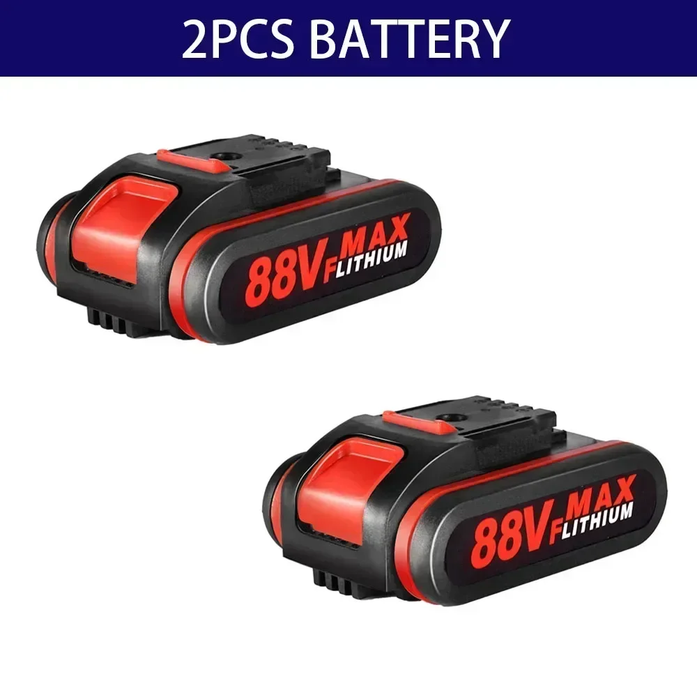 

88VF литий-ионная аккумуляторная батарея большой емкости, замена 48VF 36VF, замена батареи для электрической гаечной пилы Worx, электроинструмент