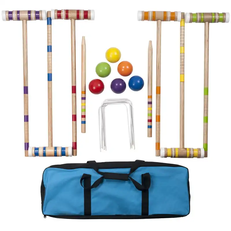 

Croquet Set with Carrying Case 6 Players by