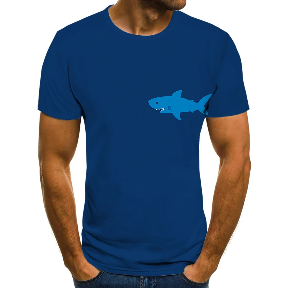 

Summer Men's Fashion T-Shirt Latest 110-6xl Ocean 3D Printing Fish Cool t-Shirt Men's Short Sleeve Top Men's Clothing T-Shirt