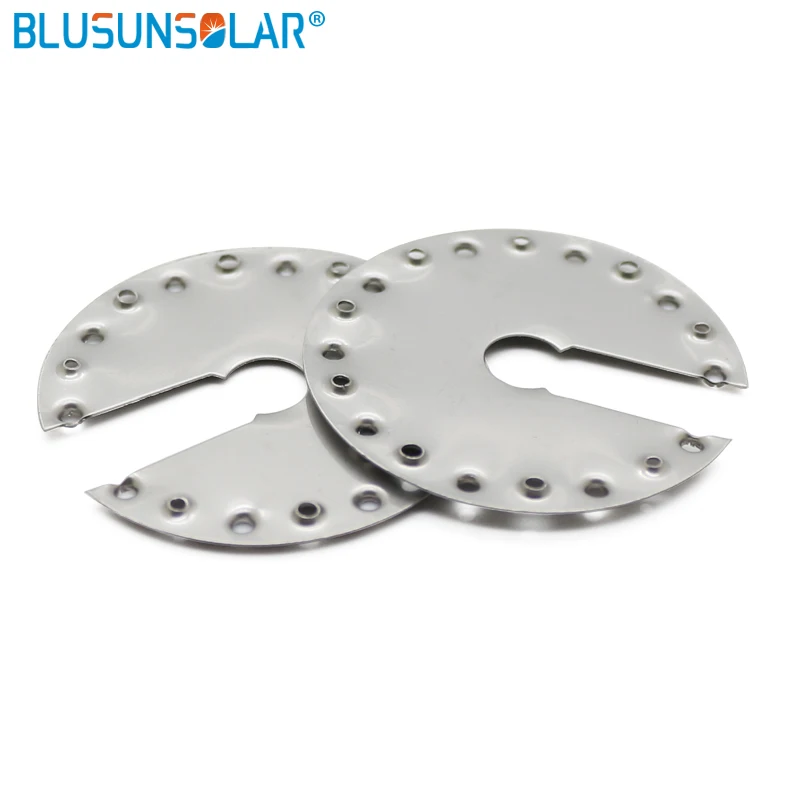 

LEADER SOLAR Free Shopping 10PCS 304 Stainless Steel Corrosion Resistant Solar Ground Grounding Clip for Solar Mounting System