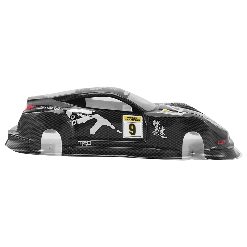 RC 1:10 Плоский ходовой дорожный автомобиль Дрифт-автомобиль ПВХ 190 мм GT Корпус для