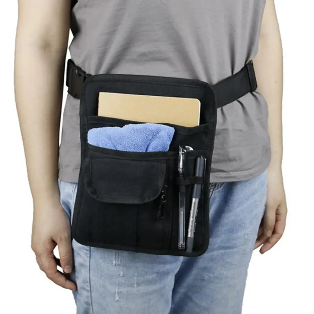 

Space-saving Reusable Keep Hands Free Waist Pouch with Adjustable Belt for Daily Use