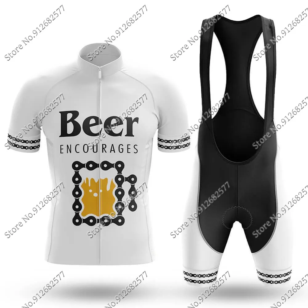 

2022 пиво стимулирует Велоспорт Джерси комплект мужской велосипедной одежды дорожный велосипед рубашки костюм велосипед шорты MTB Ropa Maillot