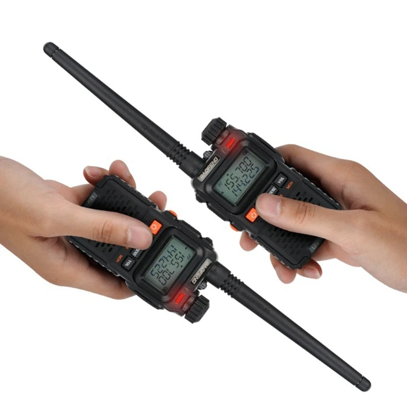 Walkie-Talkies for Adults Long Range 2-Way Radio VHF/UHF Handheld-Radio BF-UV-3R Drop Shipping