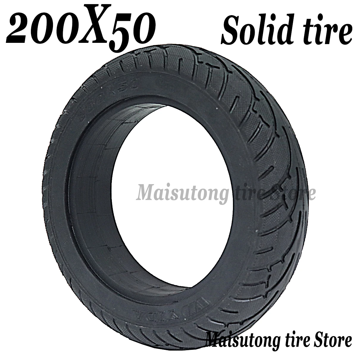 

8x2T Solid Tire 200x50 Tubeless for 8 Inch Electric Scooter RUIMA Speedway Mini 4 Pro Rear Wheel Tyre