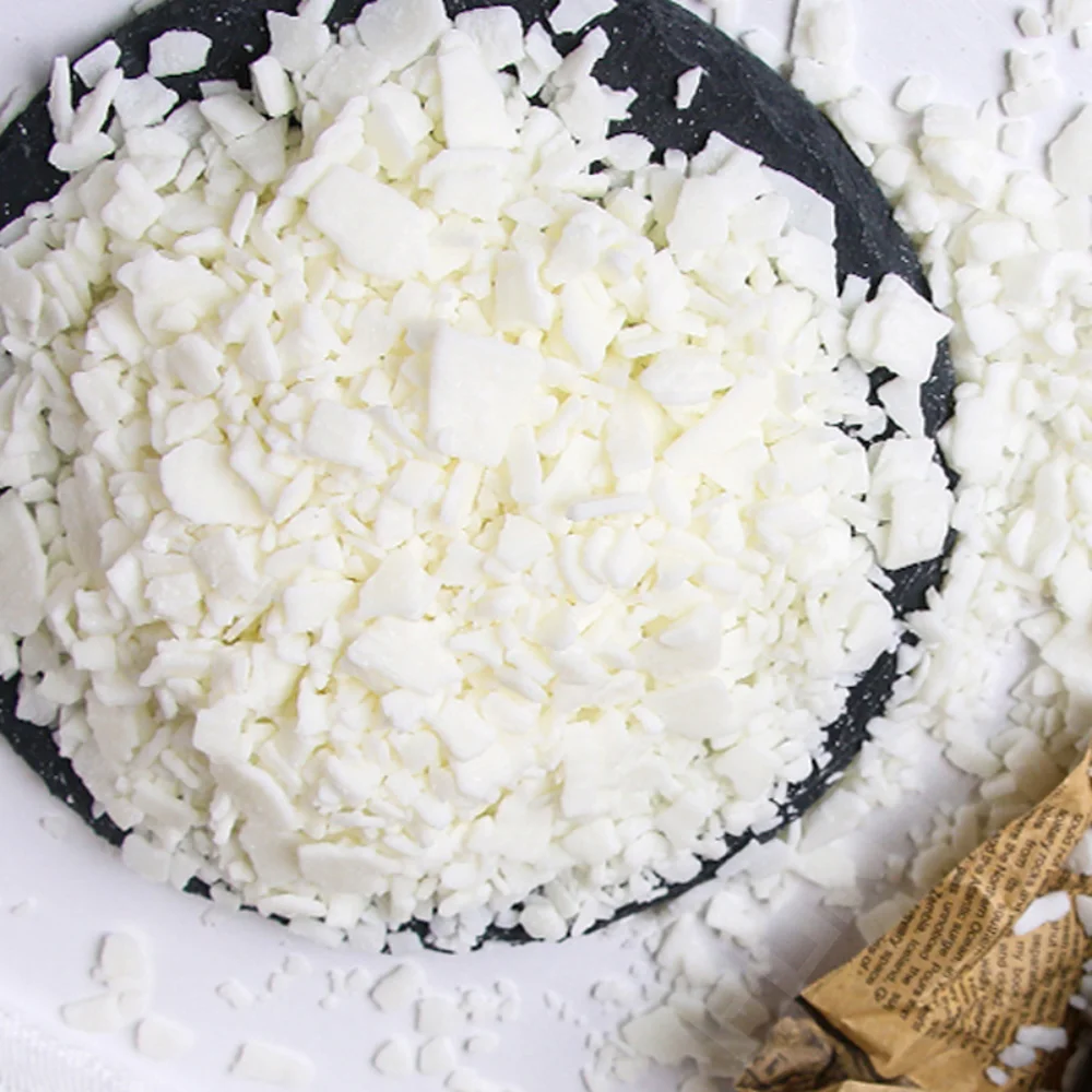 1kg Natural Soy Wax Candle DIY Scented Candle Organic White Beeswax Pellets No Add Handmade Wax Making Crafts Natural Soybean