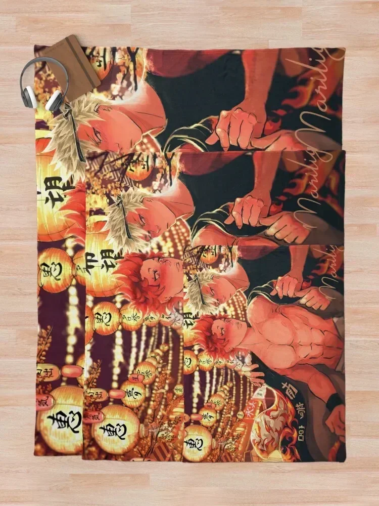 Летний фестиваль - Кирибаку плед-кровать модное аниме для декоративных одеял