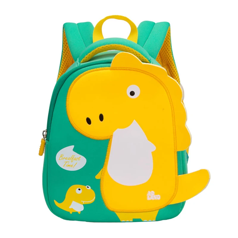 Школьные ранцы с 3D мультипликационным динозавром, милые рюкзаки для маленьких мальчиков, Детский рюкзак для детского сада, 2022