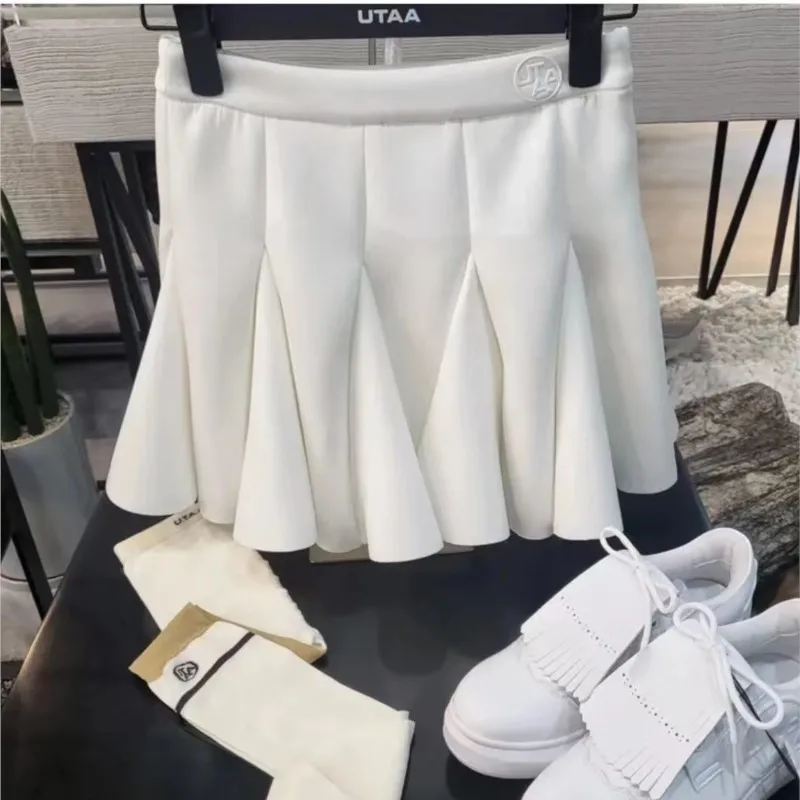 Autumn winter golf wear for women  golf skirt  2022 Women's casual sports tennis skirt